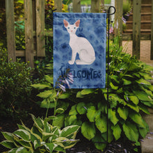 Load image into Gallery viewer, Sphynx Cat Welcome Garden Flag - Outdoor Decorative Yard Flag CK5066GF