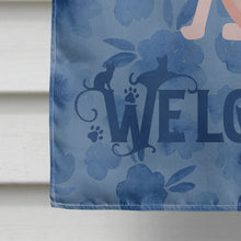 Load image into Gallery viewer, Sphynx #2 Cat Welcome Flag Canvas House Size CK5067CHF