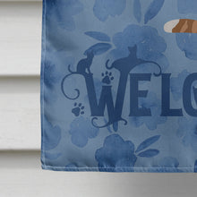 Load image into Gallery viewer, Toyger Cat Welcome Flag Canvas House Size CK5072CHF