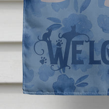 Load image into Gallery viewer, Ukrainian Levkoy Cat Welcome Flag Canvas House Size CK5075CHF