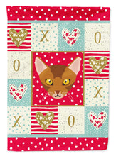 Load image into Gallery viewer, Abyssinian Cat Flag Canvas House Size CK5077CHF