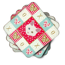 Load image into Gallery viewer, Aphrodite Giant Cat Love Coasters - Set of 4 Lightweight Foam, Absorbent Drink Coasters  CK5084FC