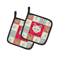 Load image into Gallery viewer, Aphrodite Giant Cat Love Pot Holders - Set of 2 - Heat-Resistant Kitchen Essentials CK5084PTHD