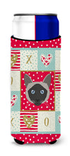 Load image into Gallery viewer, Balinese Cat   Hugger for slim cans CK5087MUK
