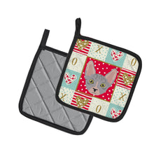 Load image into Gallery viewer, Bambino Cat Love Pot Holders - Set of 2 - Heat-Resistant Kitchen Essentials CK5088PTHD