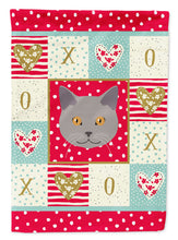 Load image into Gallery viewer, Chartreux Cat Flag Canvas House Size CK5100CHF
