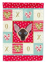 Load image into Gallery viewer, Colorpoint Shorthair Cat Flag Canvas House Size CK5106CHF