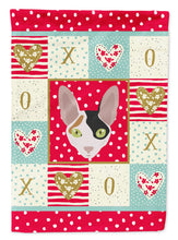 Load image into Gallery viewer, Cornish Rex Cat Flag Canvas House Size CK5107CHF