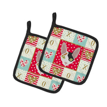 Load image into Gallery viewer, Cornish Rex Cat Love Pot Holders - Set of 2 - Heat-Resistant Kitchen Essentials CK5107PTHD