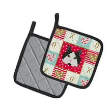 Load image into Gallery viewer, Cymric #2 Cat Love Pot Holders - Set of 2 - Heat-Resistant Kitchen Essentials CK5109PTHD