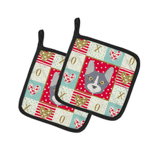 Load image into Gallery viewer, Don Sphynx Cat Love Pot Holders - Set of 2 - Heat-Resistant Kitchen Essentials CK5111PTHD
