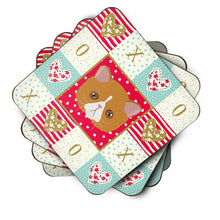Load image into Gallery viewer, Exotic Shorthair Cat Love Coasters - Set of 4 Lightweight Foam, Absorbent Drink Coasters  CK5117FC