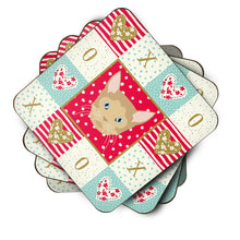 Load image into Gallery viewer, German Rex Cat Love Coasters - Set of 4 Lightweight Foam, Absorbent Drink Coasters  CK5119FC