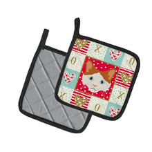 Load image into Gallery viewer, La Perm Cat Love Pot Holders - Set of 2 - Heat-Resistant Kitchen Essentials CK5127PTHD