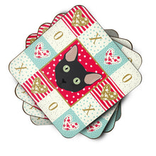 Load image into Gallery viewer, Mandalay Cat Love Coasters - Set of 4 Lightweight Foam, Absorbent Drink Coasters  CK5131FC