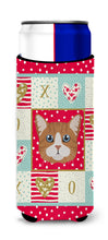 Load image into Gallery viewer, Manx Cat   Hugger for slim cans CK5132MUK
