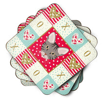 Load image into Gallery viewer, Ocicat Cat Love Coasters - Set of 4 Lightweight Foam, Absorbent Drink Coasters  CK5138FC