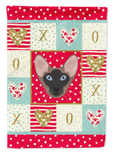 Load image into Gallery viewer, Oriental Bicolor Cat Flag Canvas House Size CK5141CHF