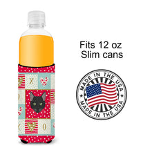 Load image into Gallery viewer, Pantherette Cat   Hugger for slim cans CK5145MUK