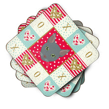 Load image into Gallery viewer, Raas Cat Love Coasters - Set of 4 Lightweight Foam, Absorbent Drink Coasters  CK5151FC