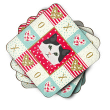 Load image into Gallery viewer, Ragamuffin Cat Love Coasters - Set of 4 Lightweight Foam, Absorbent Drink Coasters  CK5152FC