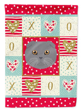 Load image into Gallery viewer, Scottish Fold Cat Flag Canvas House Size CK5158CHF