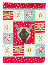 Load image into Gallery viewer, Siamese Modern Cat Flag Canvas House Size CK5162CHF