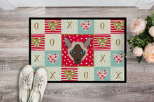 Load image into Gallery viewer, Siamese Modern Cat Love Doormat - 18x27 Decorative Floor Mat – Indoor/Outdoor Rug with Artistic Flair CK5162MAT