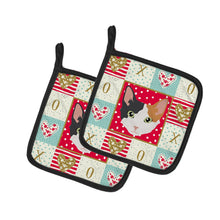 Load image into Gallery viewer, Skookum Cat Love Pot Holders - Set of 2 - Heat-Resistant Kitchen Essentials CK5166PTHD