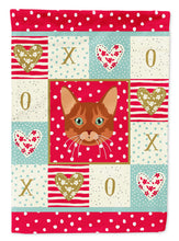 Load image into Gallery viewer, Somali Cat Flag Canvas House Size CK5169CHF
