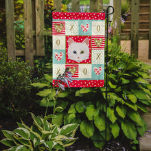 Load image into Gallery viewer, Turkish Angora Cat Garden Flag - Outdoor Decorative Yard Flag CK5175GF