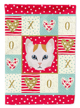 Load image into Gallery viewer, Turkish Van Cat Flag Canvas House Size CK5176CHF