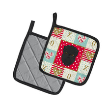 Load image into Gallery viewer, Affenpinscher Love Pot Holders - Set of 2 - Heat-Resistant Kitchen Essentials CK5180PTHD