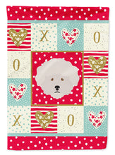 Load image into Gallery viewer, Bichon Fris� Flag Canvas House Size CK5185CHF