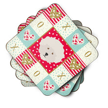 Load image into Gallery viewer, Bichon Fris? Love Coasters - Set of 4 Lightweight Foam, Absorbent Drink Coasters  CK5185FC