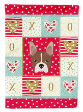 Load image into Gallery viewer, Boston Terrier Flag Canvas House Size CK5187CHF