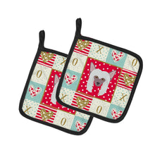 Load image into Gallery viewer, Chinese Crested Love Pot Holders - Set of 2 - Heat-Resistant Kitchen Essentials CK5191PTHD