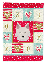 Load image into Gallery viewer, Danish Spitz Flag Canvas House Size CK5194CHF