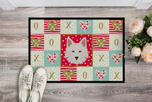 Load image into Gallery viewer, Danish Spitz Love Doormat - 18x27 Decorative Floor Mat – Indoor/Outdoor Rug with Artistic Flair CK5194MAT