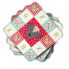 Load image into Gallery viewer, Ecuadorian Hairless Dog Love Coasters - Set of 4 Lightweight Foam, Absorbent Drink Coasters  CK5195FC