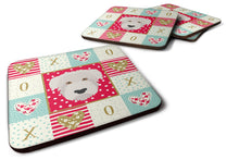 Load image into Gallery viewer, Glen of Imaal  Love Coasters - Set of 4 Lightweight Foam, Absorbent Drink Coasters  CK5202FC