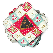 Load image into Gallery viewer, Japanese Terrier Love Coasters - Set of 4 Lightweight Foam, Absorbent Drink Coasters  CK5211FC