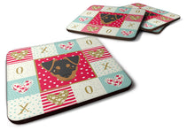 Load image into Gallery viewer, Japanese Terrier Love Coasters - Set of 4 Lightweight Foam, Absorbent Drink Coasters  CK5211FC