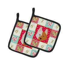 Load image into Gallery viewer, Nordic Spitz Love Pot Holders - Set of 2 - Heat-Resistant Kitchen Essentials CK5222PTHD