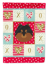 Load image into Gallery viewer, Pomeranian Flag Canvas House Size CK5228CHF