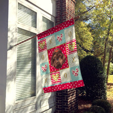 Load image into Gallery viewer, Russian Lapdog Flag Canvas House Size CK5233CHF