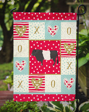 Load image into Gallery viewer, Belted Galloway Cow Love Garden Flag – Decorative Outdoor Yard Flag CK5258GF