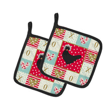 Load image into Gallery viewer, Polish Poland Chicken Love Pot Holders - Set of 2 - Heat-Resistant Kitchen Essentials CK5261PTHD