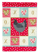 Load image into Gallery viewer, Jersey Giant Chicken Love Flag Canvas House Size CK5262CHF