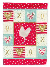 Load image into Gallery viewer, German Langshan Chicken Love Flag Canvas House Size CK5264CHF